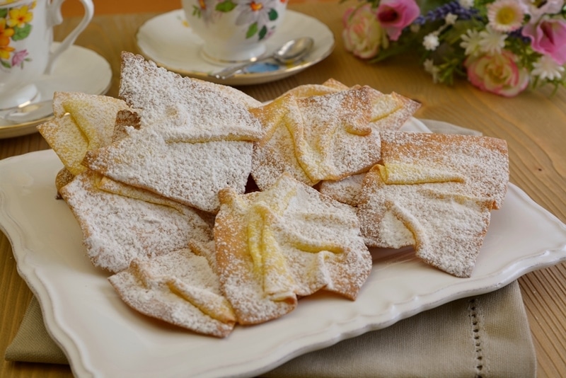 Crostoli al forno