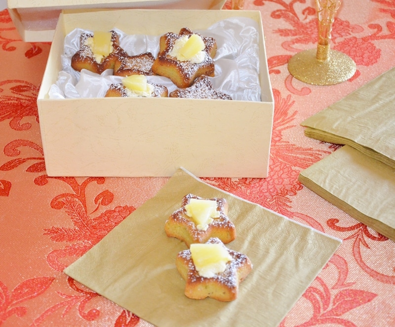 Stelline pistacchi e ananas