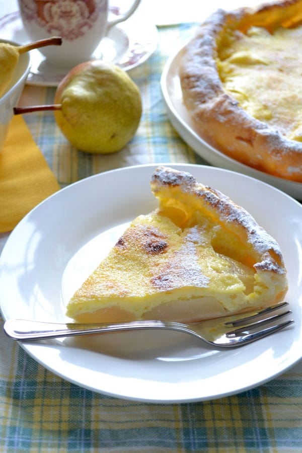 Quiche dolce di pere