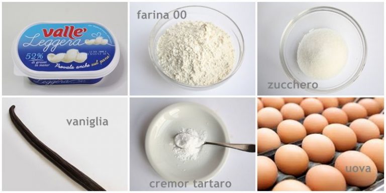 Torta degli angeli - Ingredienti
