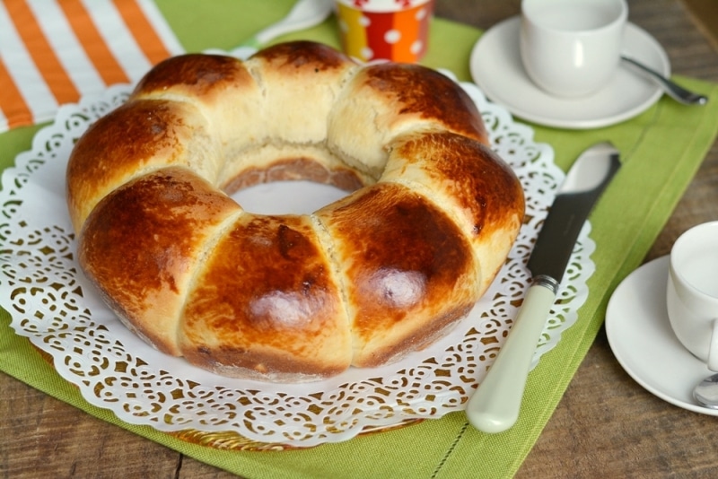 Corona di brioche