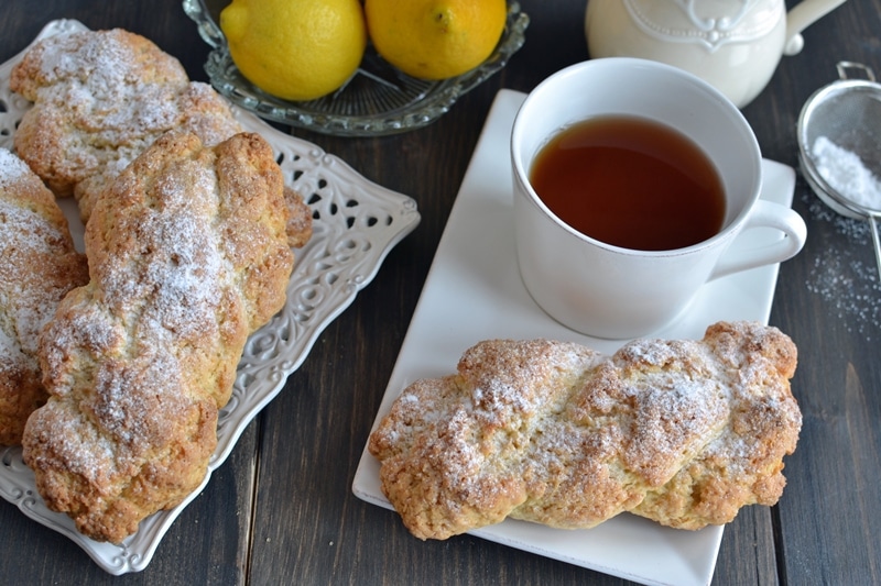 Trecce yogurt e limone