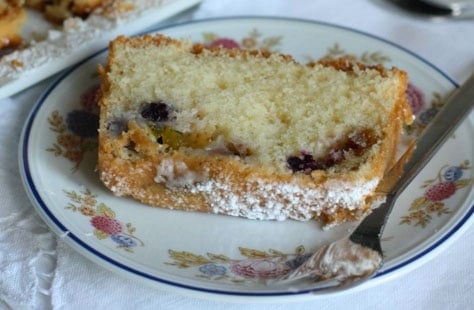 Plumcake more e fichi