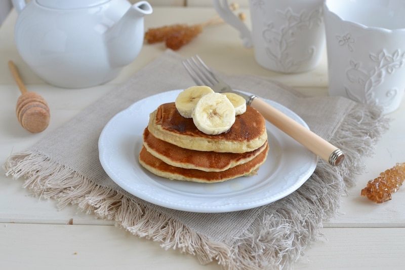 Pancakes alla banana
