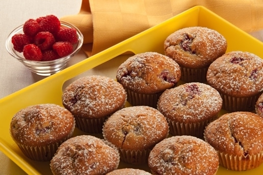 Muffins ai lamponi