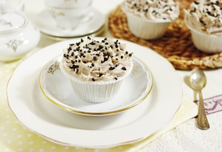 Cupcakes spettinati con cremini