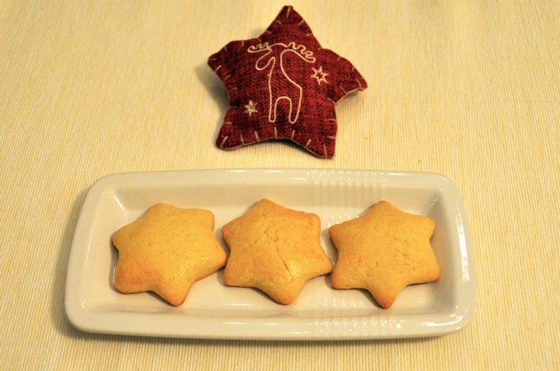 Biscottini al marzapane di Natale