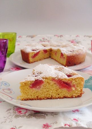 Torta soffice alle fragole: infornare