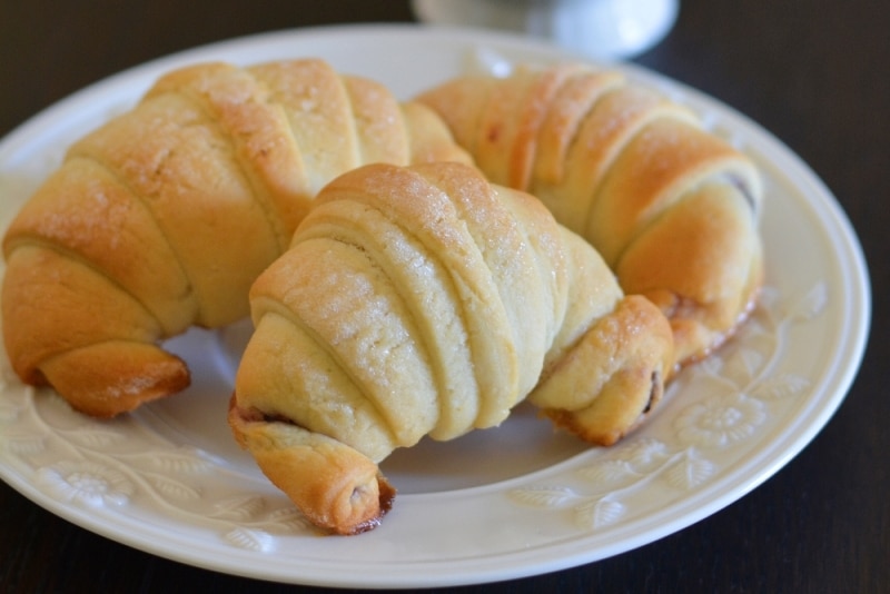 Cornetti brioche con albumi