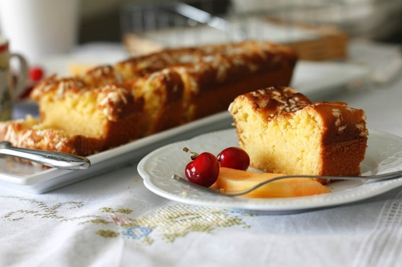 Plumcake al melone senza uova