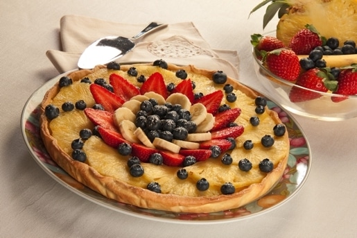 Crostata di frutta fresca, torta alla frutta