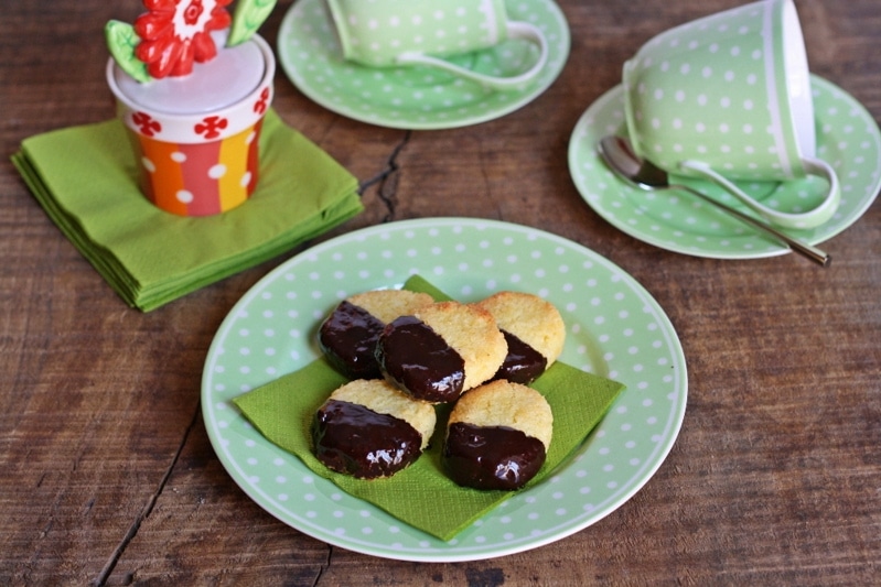 Biscotti al cocco e ciocco