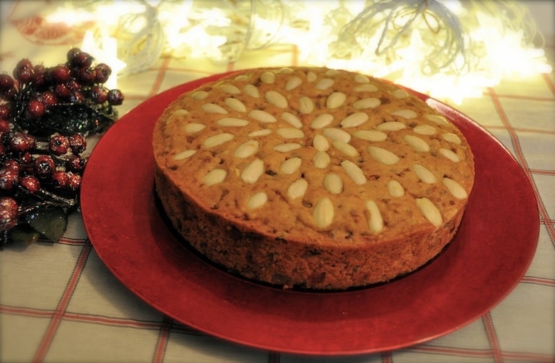 Torta scozzese Dundee di Natale
