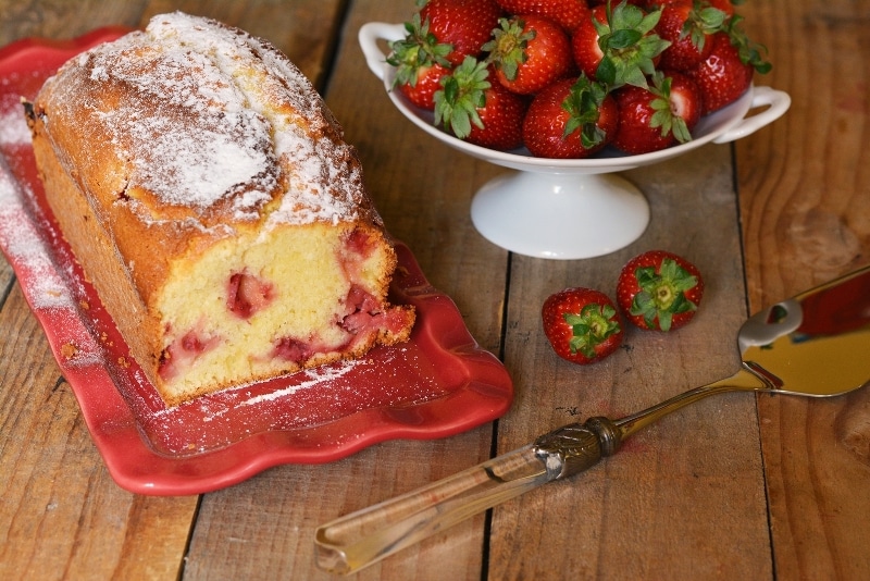 Plumcake alle fragole