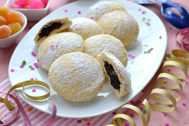Tortelli con marmellata