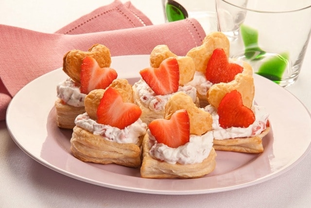 Vol au vent di “San Valentino”