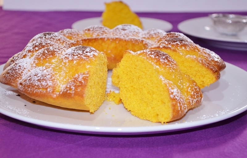 Ciambella soffice carote e arance
