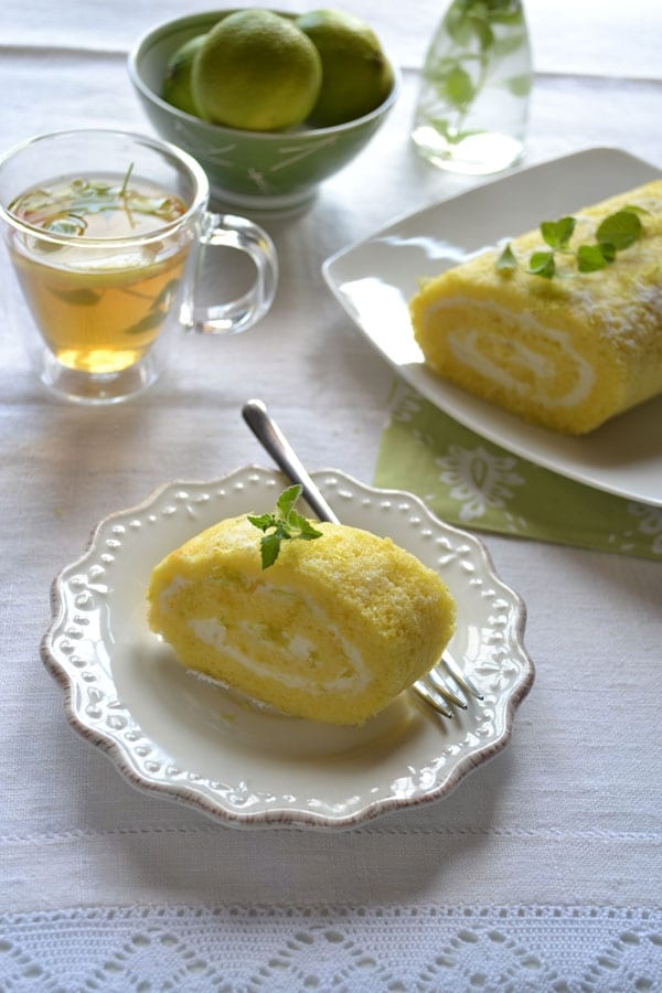 Girandola ricotta, yoghurt e limone
