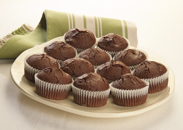 Muffins al cioccolato e peperoncino