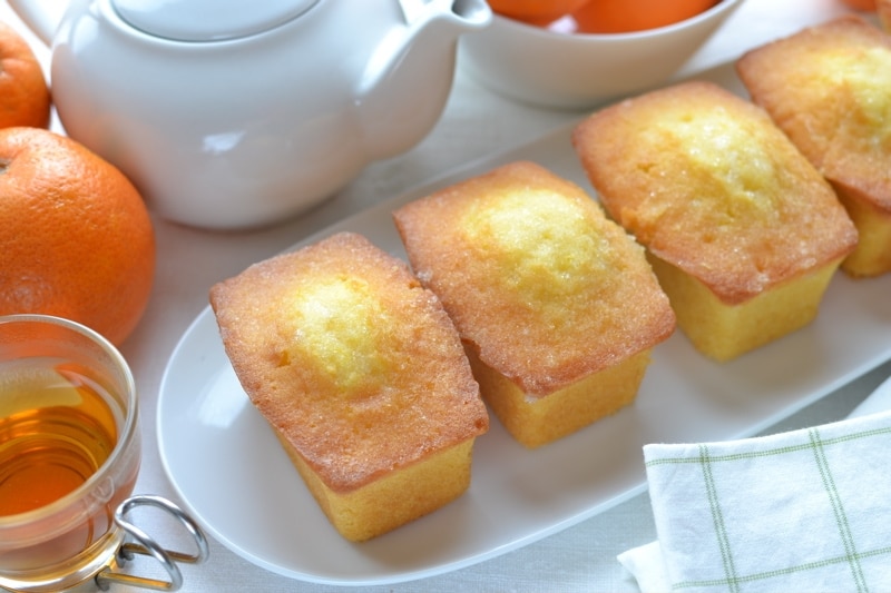 Mini plumcake all’arancia