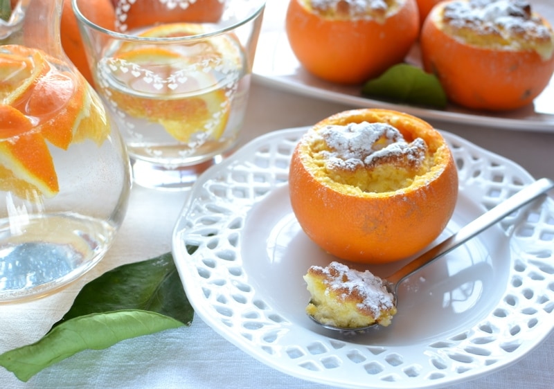 Soufflé nell’arancia