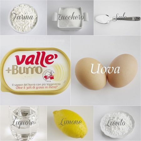 Crostoli al forno: gli ingredienti