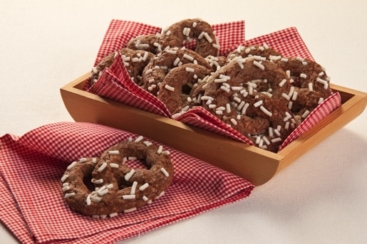 Brezel al cioccolato “dolci al cioccolato”
