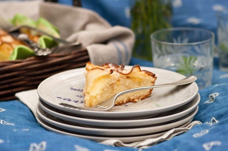 Torta soffice pere e yogurt