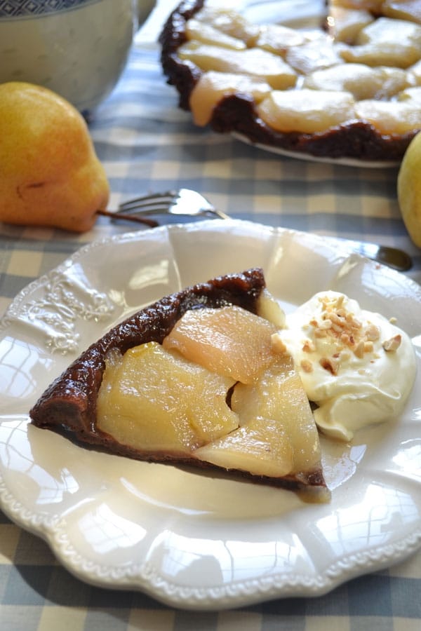 Tatin cioccolato e pere