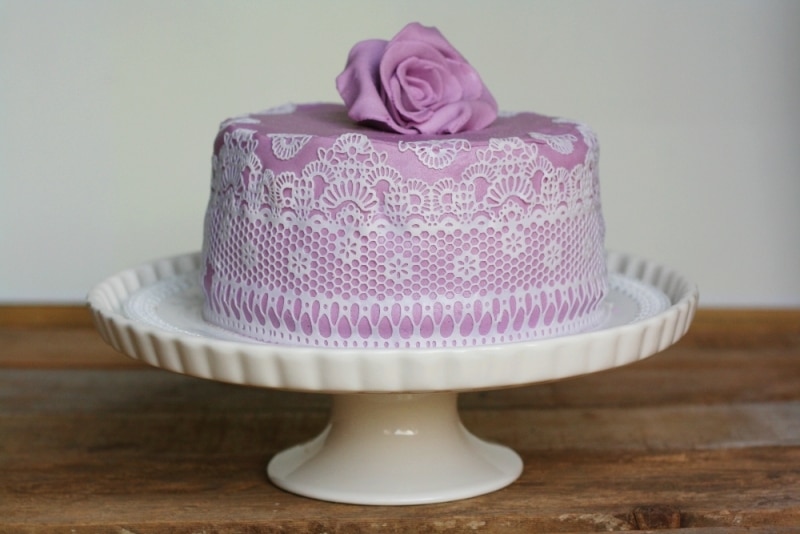 Torta con merletti
