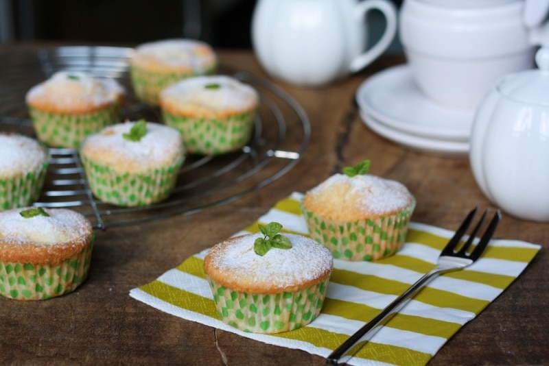 Muffin alle mele e lime