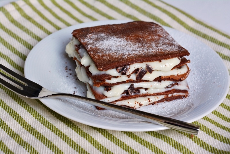 Lasagna al cioccolato