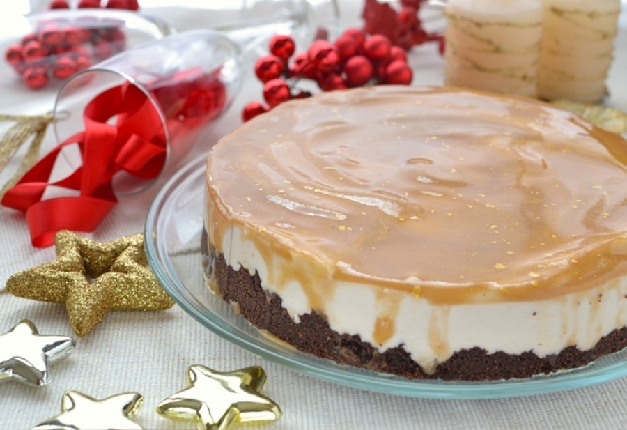 Cheesecake Castagne e cioccolato