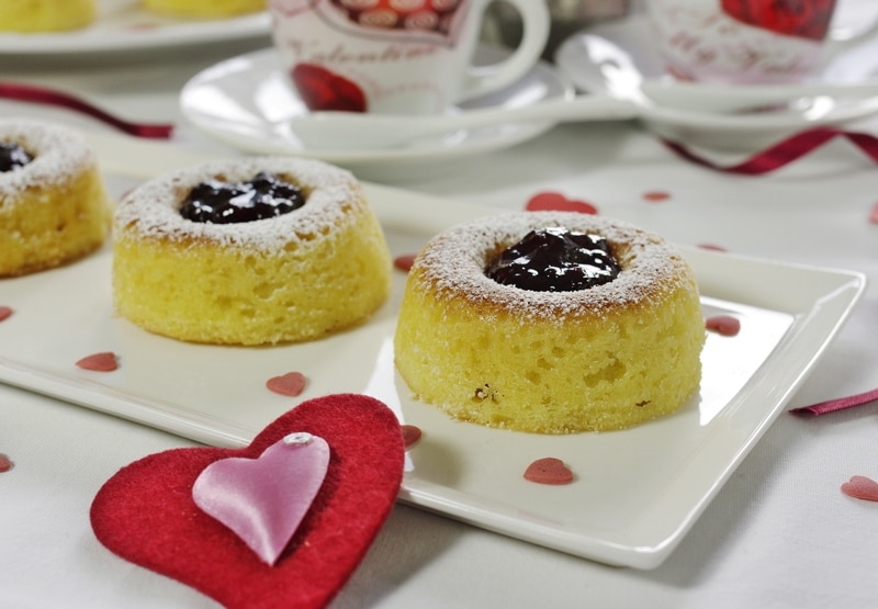 Nidi d’amore con yogurt e confettura