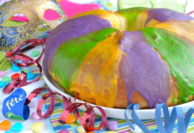 King Cake, Carnevale a New Orleans