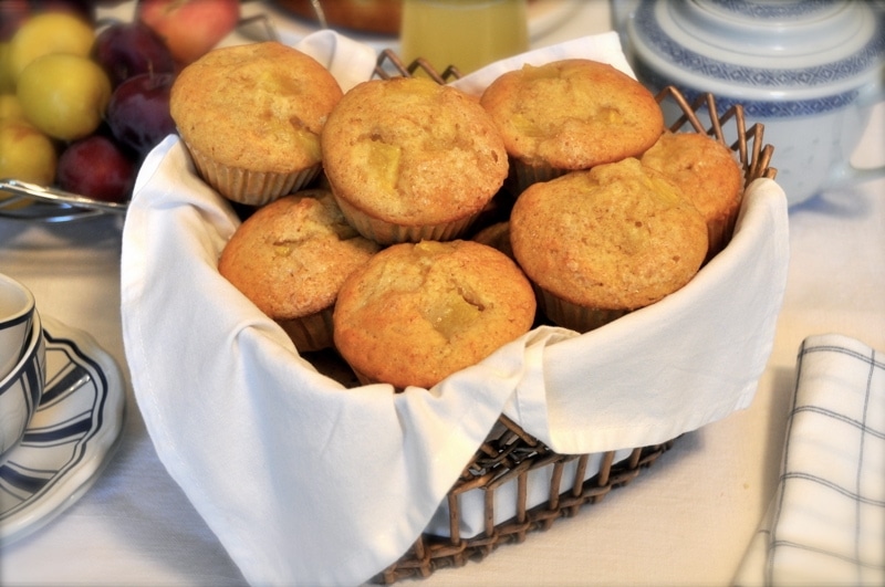 Muffins integrali all’ananas