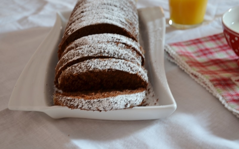 Plumcake al cacao