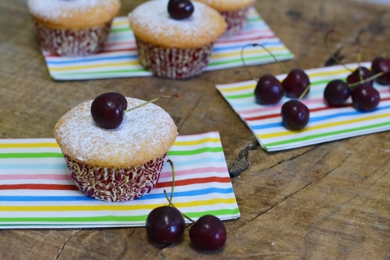 Muffin alle ciliegie