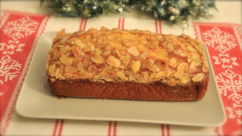 Plumcake croccante al miele, dolce di Natale