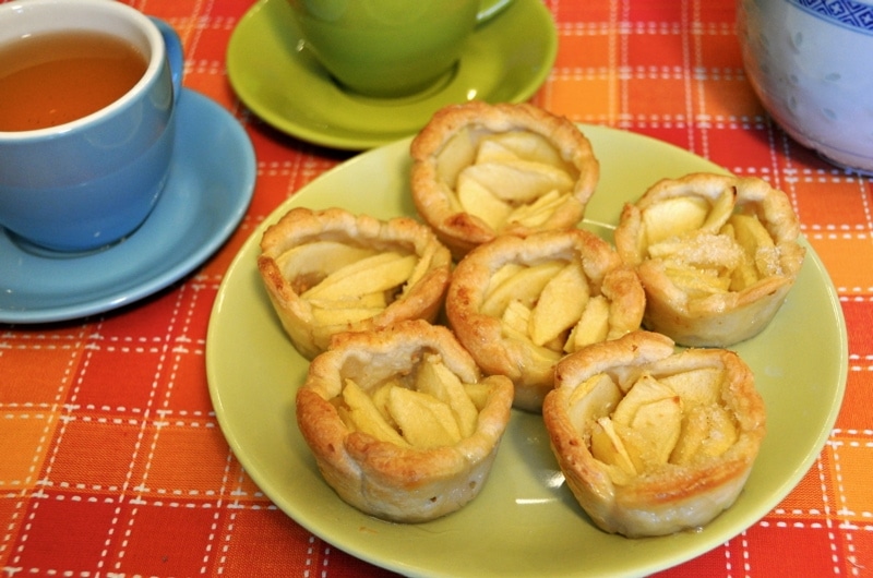 Crostatine di Mela “Boccioli di mela”