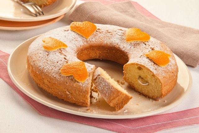 Ciambella all’arancia “San Valentino”