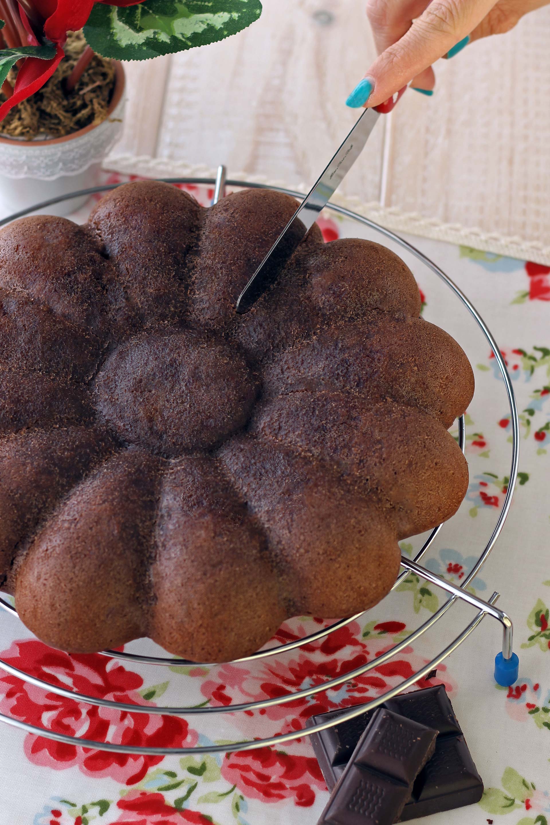 Torta vegana al cioccolato