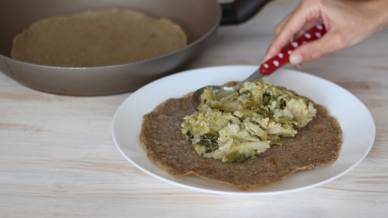 Crepes salate vegan