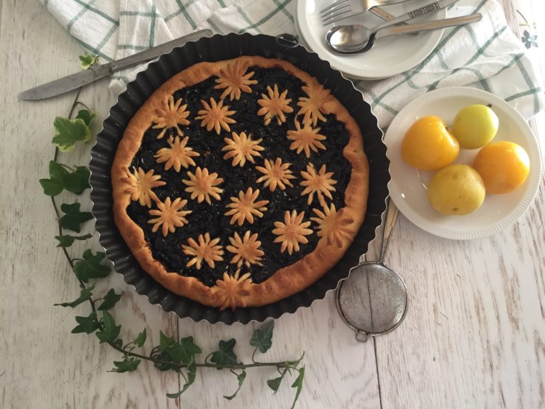 Crostata di marmellata di ciliegie e limone 6