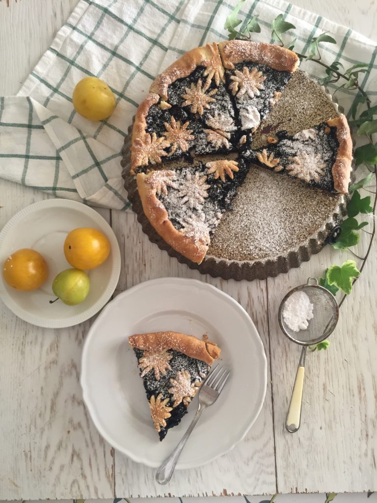 Crostata di marmellata di ciliegie e limone 7