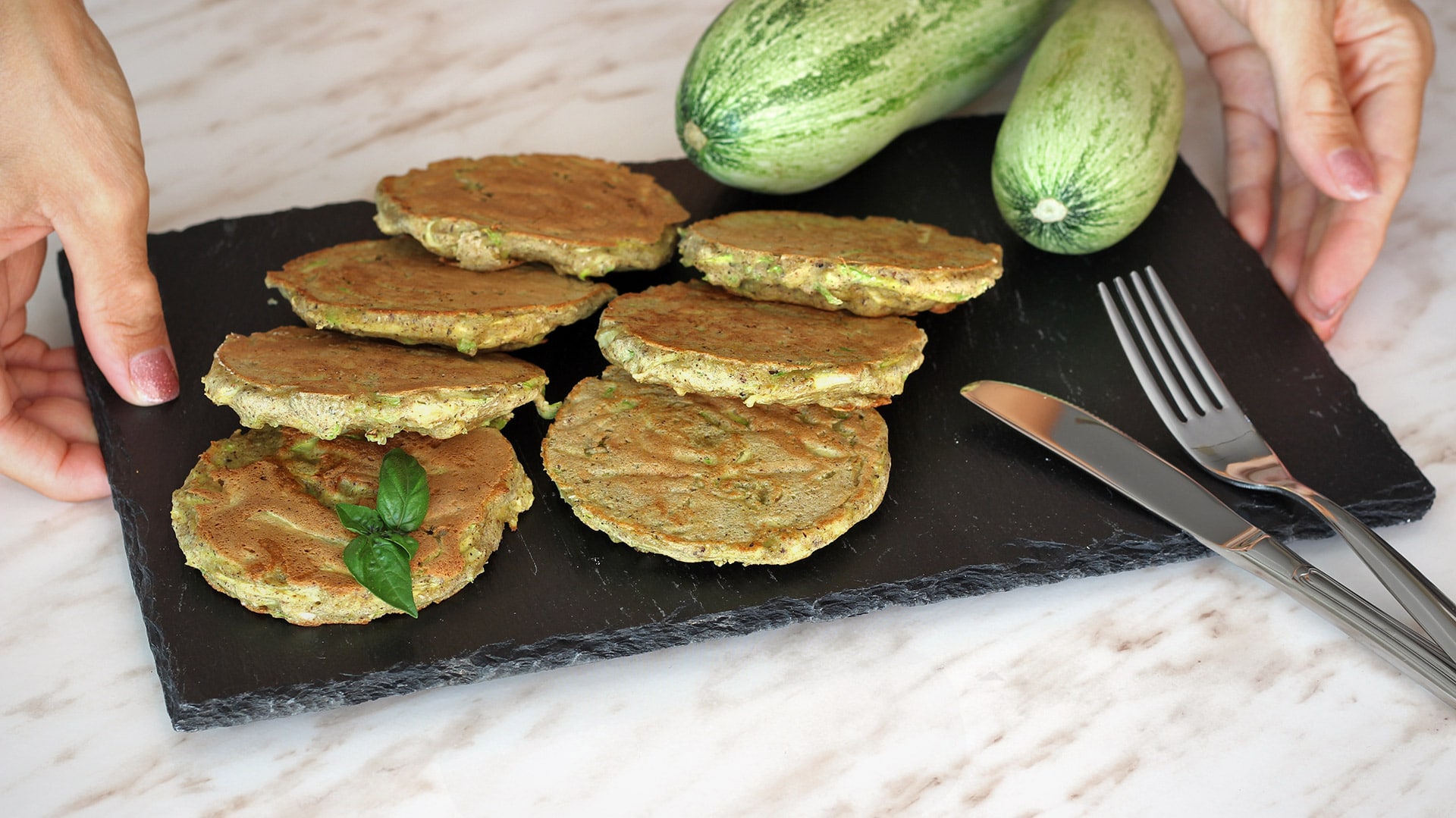 Pancakes alle zucchine