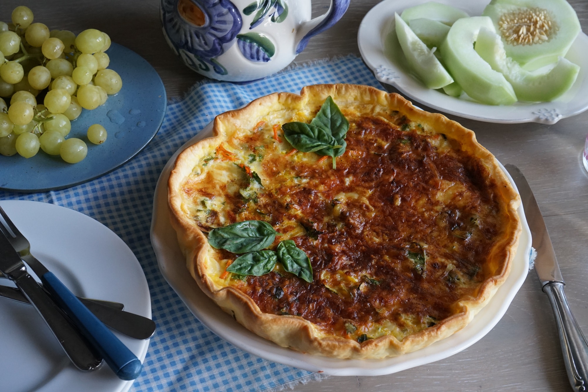 Torta salata di verdure