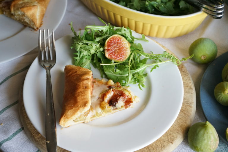 Galette di brisée con fichi e caprino 4