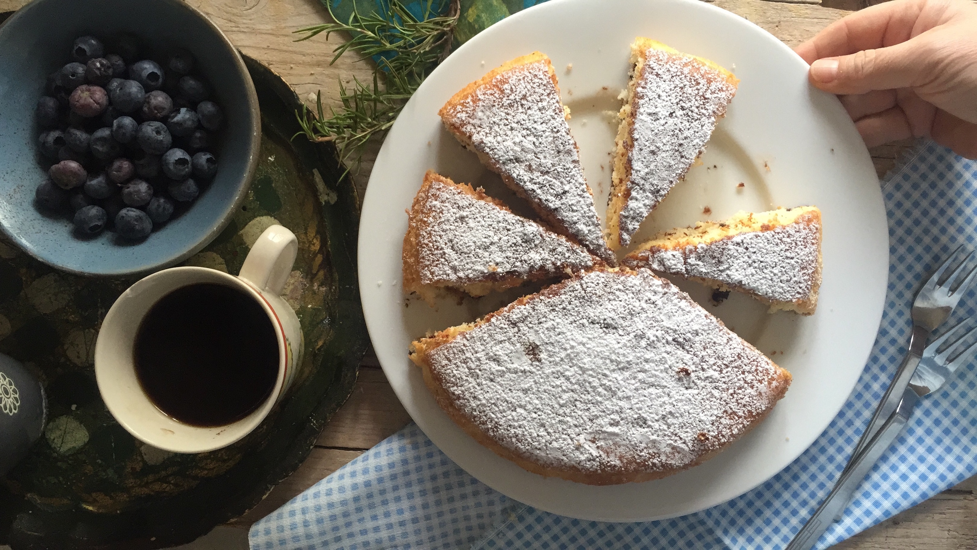 Torta vasetti senza lattosio, con gocce di cioccolato fondente