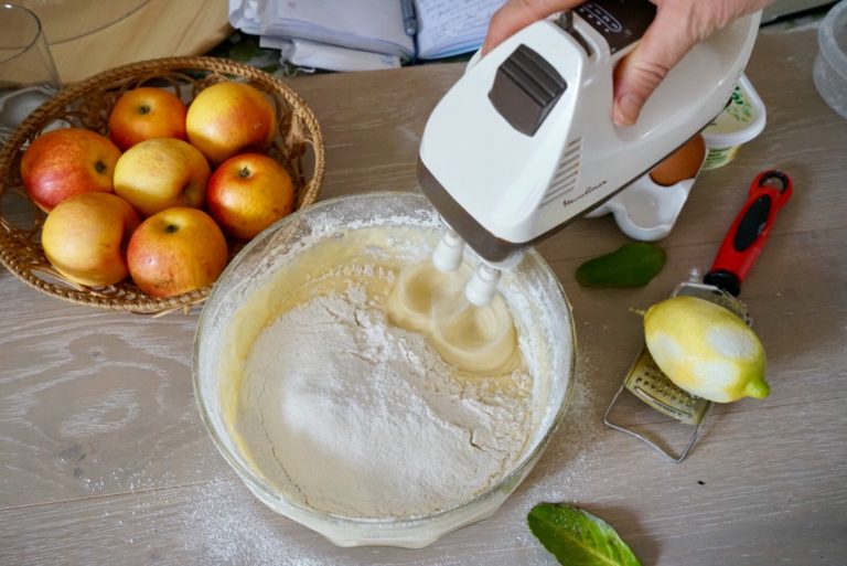 Torta di mele e marmellata di mele cotogne 3